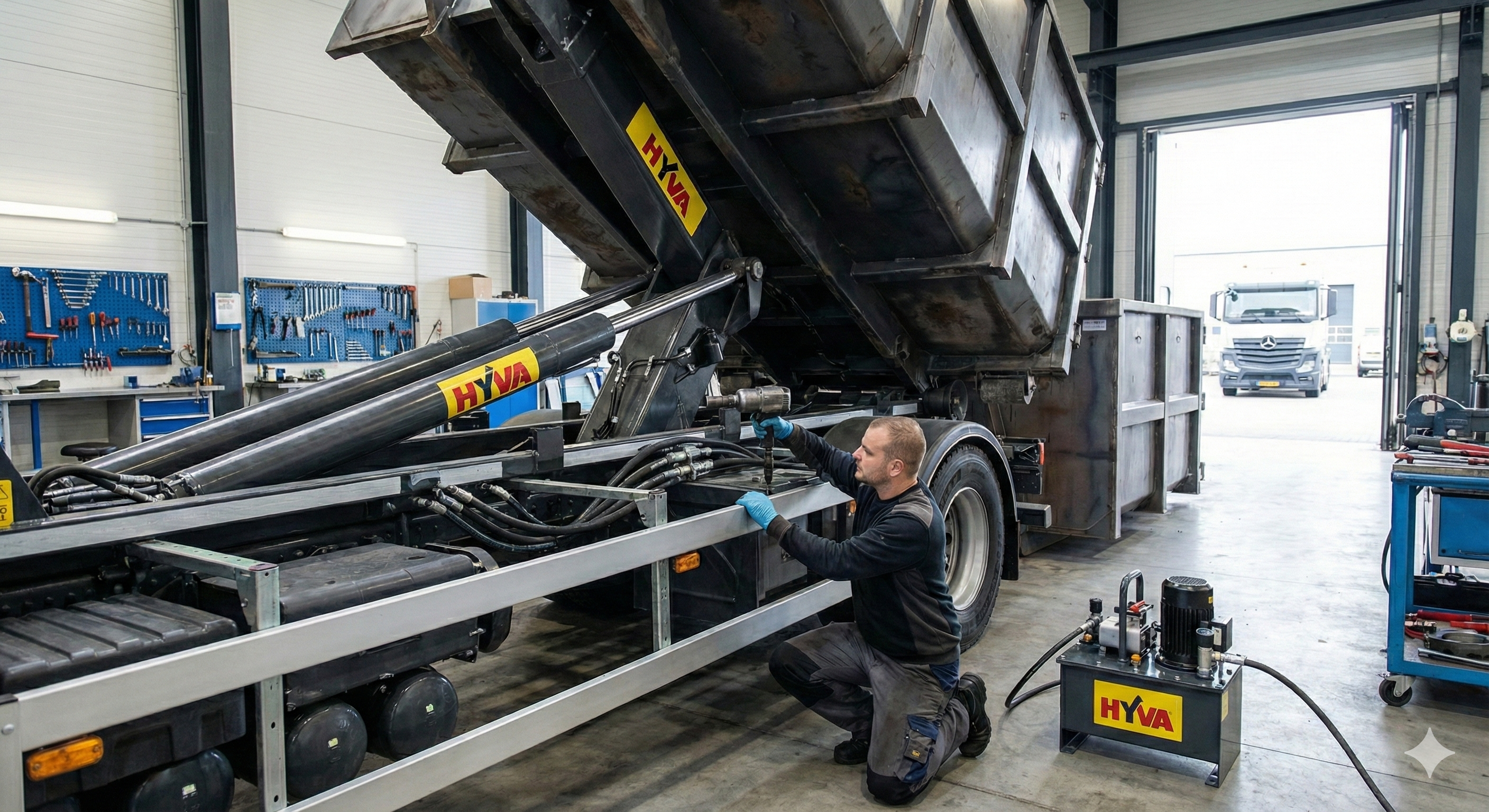 Manutenção Caçamba Basculante