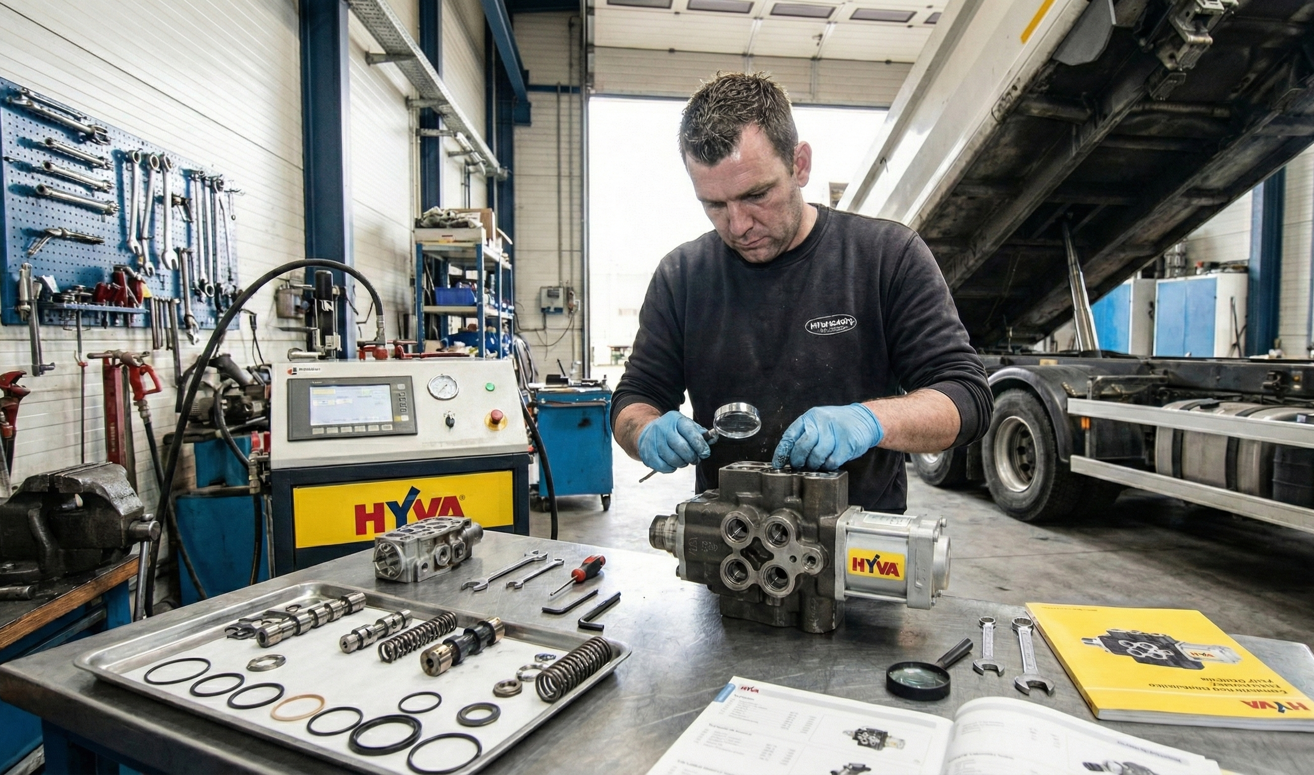 Reparo de Comando Hidráulico